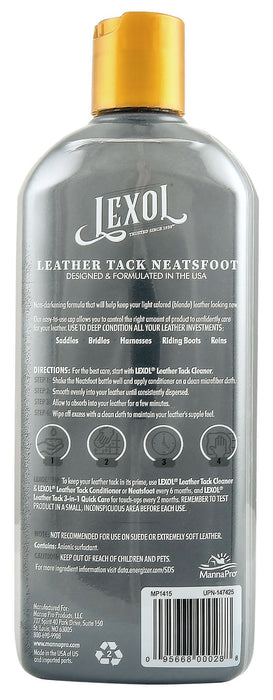 Lexol Neatsfoot Leather Conditioner - Jeffers - Horse Supplies > Riding Apparel & Accessories > Leather Care