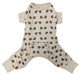 Light Gray Hedgehog Dog Pajamas - Jeffers - Dog Supplies > Dog Apparel