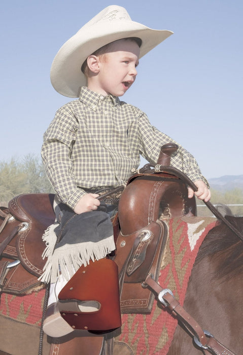 Lil' Dude Stirrups, Sunset - Jeffers - Horse Supplies > Horse Tack > Stirrups