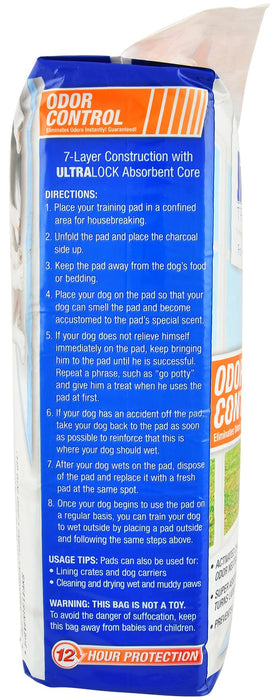 Lil' Squirts Training Pads with Activated Charcoal, 35 ct - Jeffers - Animal & Pet Supplies > Pet Training Aids