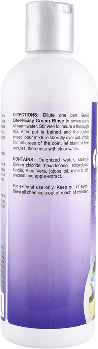 Lite - N - Easy Cream Rinse Conditioner - Jeffers - Animal & Pet Supplies > Pet Grooming > Pet Shampoo & Conditioner