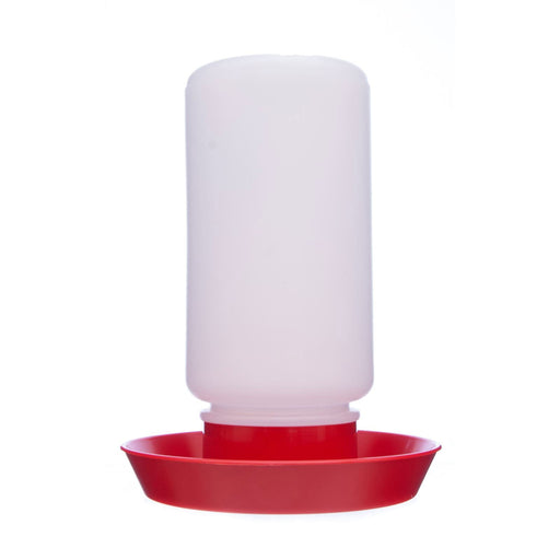 Little Giant Chicken Waterer 1 Qt Plastic Jar and Base - Jeffers - Farm & Ranch Supplies > Livestock Feeders & Waterers