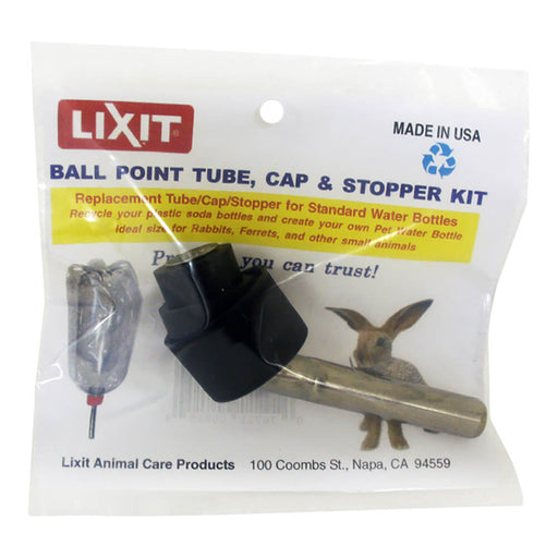 Lixit Ball Point Tube, Cap and Stopper Kit - Jeffers - Animal & Pet Supplies > Pet Bowls, Feeders & Waterers