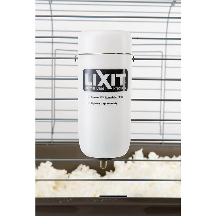 Lixit Plastic Wide Mouth Bottle - Jeffers - Animal & Pet Supplies > Pet Bowls, Feeders & Waterers