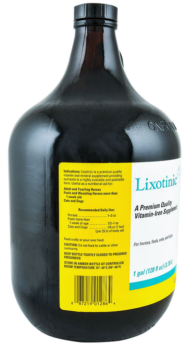 Lixotinic, Gallon (glass) - Jeffers - Animal Health & Wellness > Vitamins & Supplements