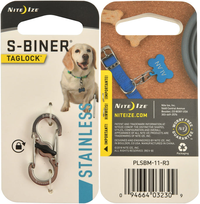 Locking Stainless S - Biner - Jeffers - Dog Supplies > Dog Apparel > Dog Collars, Harnesses, & Leashes