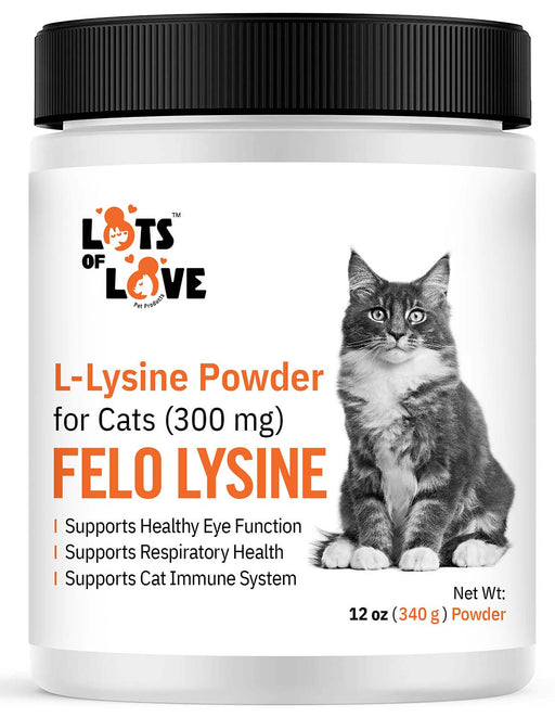 Lots of Love Fel O Lysine Powder for Cats - Jeffers - Animal Health & Wellness > Vitamins & Supplements