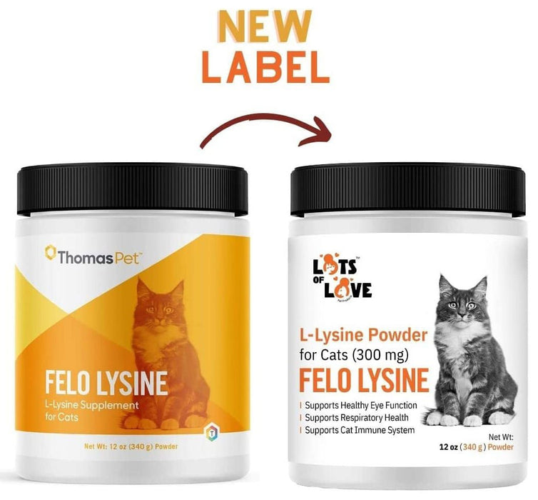 Lots of Love Fel O Lysine Powder for Cats - Jeffers - Animal Health & Wellness > Vitamins & Supplements