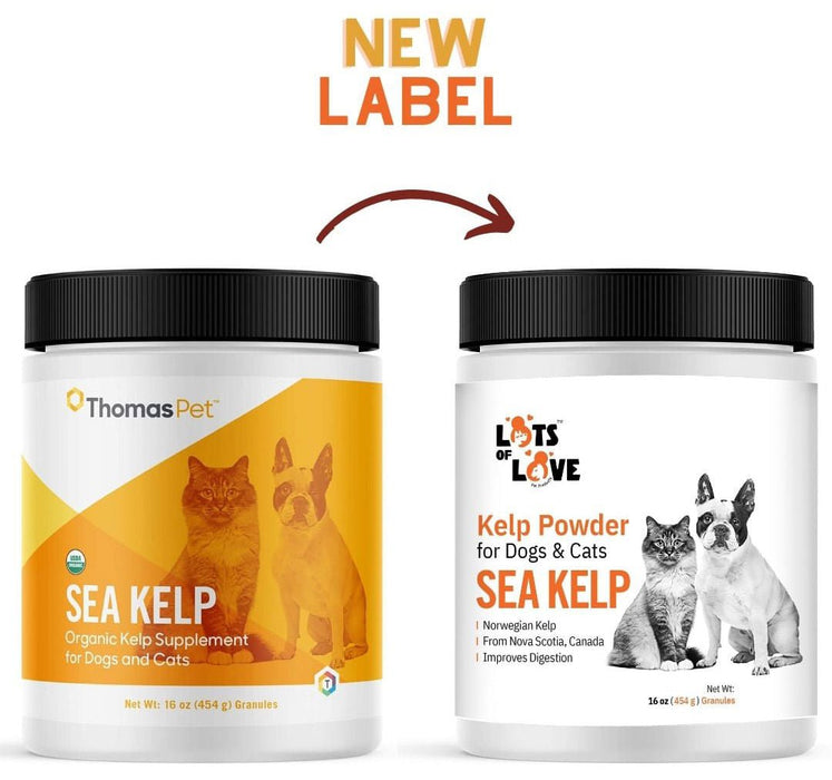 Lots of Love Sea Kelp Granular for Dogs and Cats - Jeffers - Animal Health & Wellness > Vitamins & Supplements