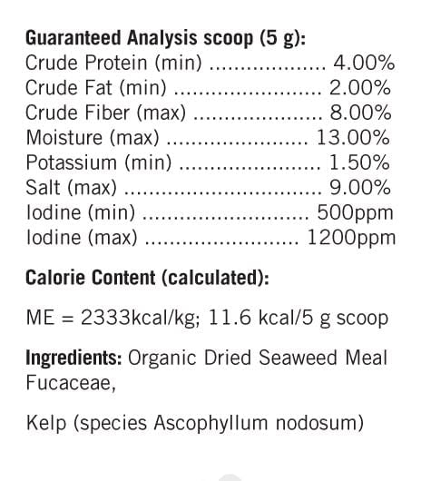 Lots of Love Sea Kelp Granular for Dogs and Cats - Jeffers - Animal Health & Wellness > Vitamins & Supplements