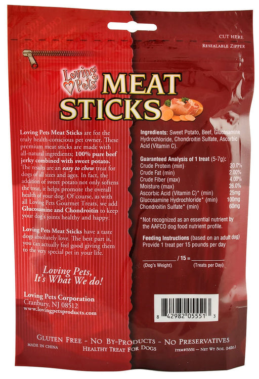 Loving Pets 100% All Natural Meat Sticks - Jeffers - Dog Supplies > Dog Treats