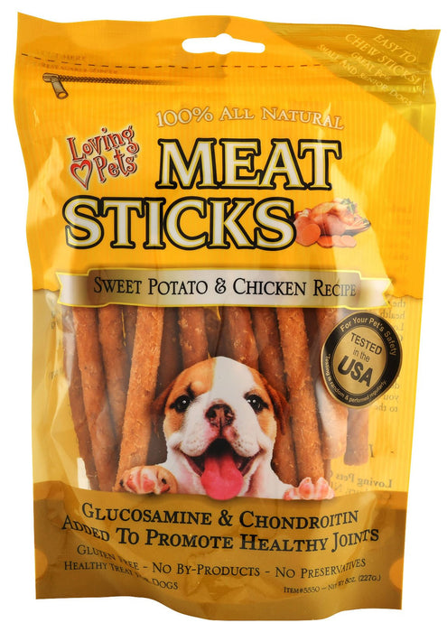 Loving Pets 100% All Natural Meat Sticks - Jeffers - Dog Supplies > Dog Treats