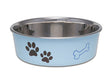 Loving Pets Bella Dog Bowls, Stainless Steel - Jeffers - Animal & Pet Supplies > Pet Bowls, Feeders & Waterers