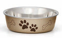 Loving Pets Bella Dog Bowls, Stainless Steel - Jeffers - Animal & Pet Supplies > Pet Bowls, Feeders & Waterers