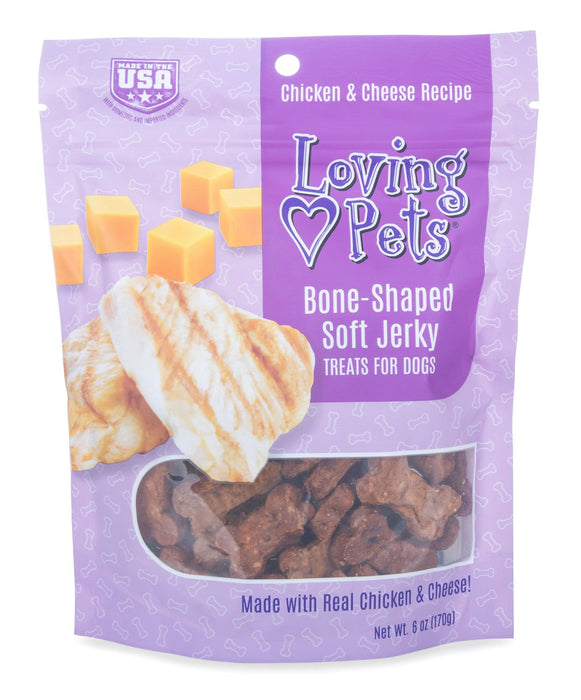 Loving Pets Soft Jerky Treats, 6 oz - Jeffers - Dog Supplies > Dog Treats > Jerky & Sausages