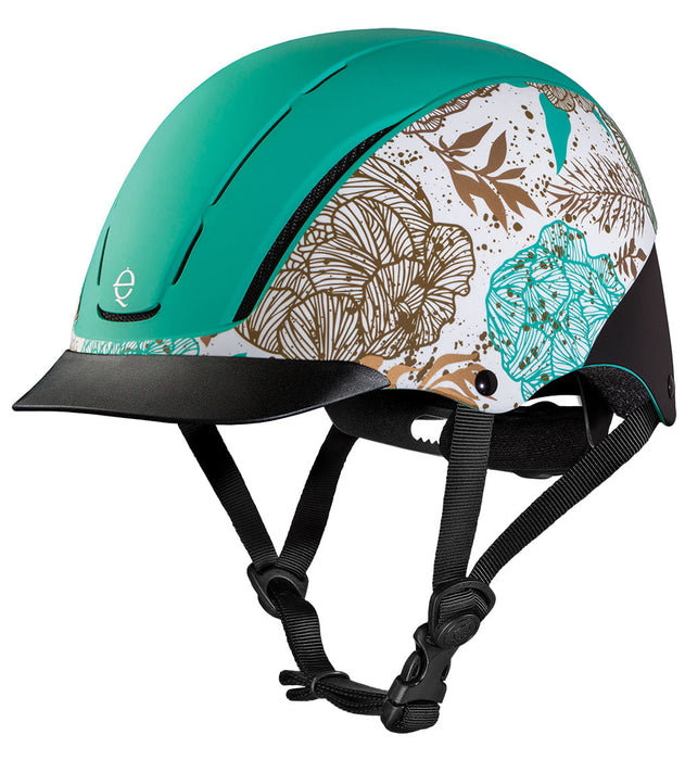 Troxel Spirit Riding Helmet, Prints - Mint Serenity XSmall 