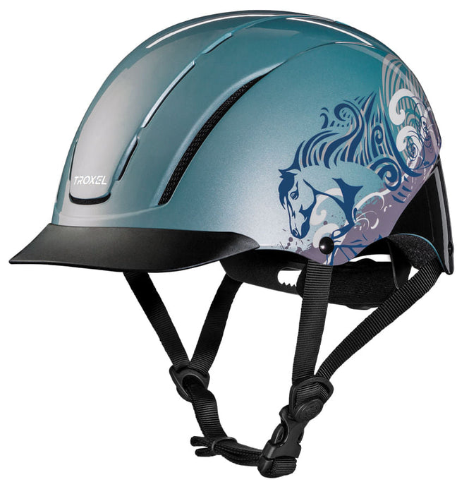 Troxel Spirit Riding Helmet, Prints - Sky Dreamscape Medium 