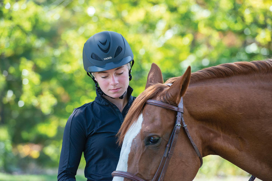 Troxel Liberty Helmet (Original or Duratec) - Black Duratec Medium 