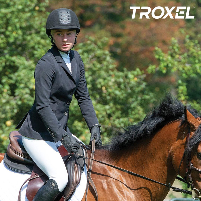 Troxel ES Helmet - Silver Medium (7-7 1/4) 