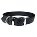 Luxe Leather Dog Collars, 10'-14' - Black 10 in 