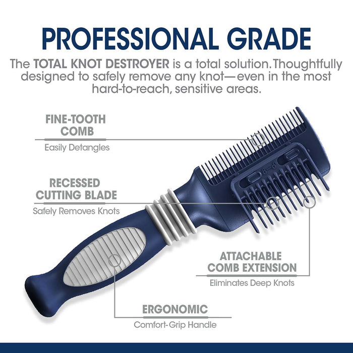 Magic Coat Professional Series Total Knot Destroyer - Jeffers - Animal & Pet Supplies > Pet Grooming > Pet Combs & Brushes