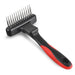 Magic Spring Combination Undercoat Rake - Jeffers - Animal & Pet Supplies > Pet Grooming > Pet Combs & Brushes