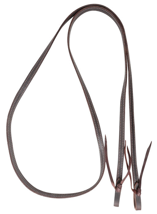 Martin Saddlery Double Stitched Roping Rein with 5/8' Thick Tied Ends - Jeffers - Horse Supplies > Horse Tack > Reins