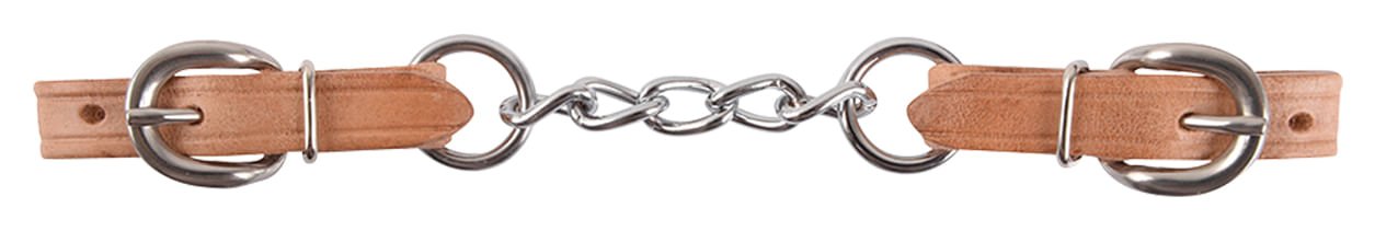 Martin Saddlery Harness and Twist Link Chain Curb Strap, 5 - Chain Link - Jeffers - Horse Supplies > Horse Tack > Bridle Bits