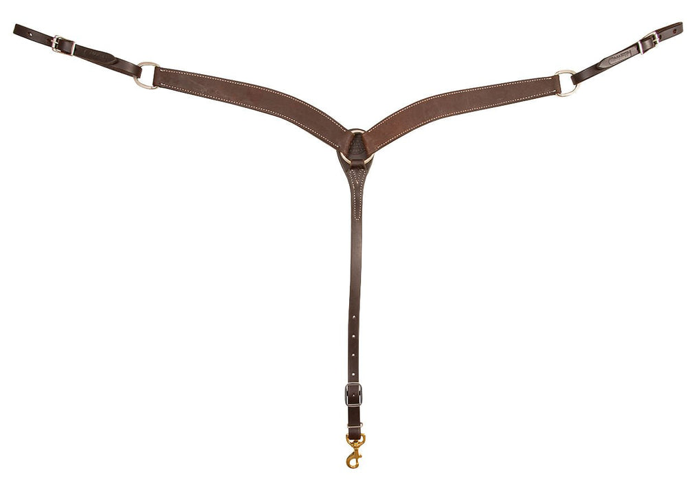 Martin Saddlery Roughout Breast Collar - Jeffers - Horse Supplies > Horse Tack > Breast Collars