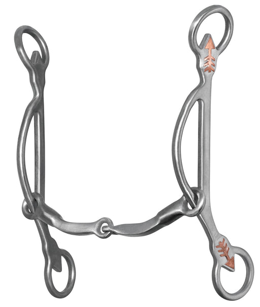 Metalab Emilie Veillette Winner Smooth Gag Bit - Jeffers - Horse Supplies > Horse Tack > Bridle Bits