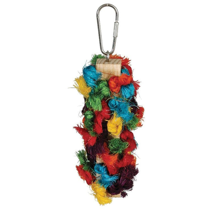 Mini Preening Block Bird Toy, Multi - color, 1' X 5' - Jeffers - Bird Supplies > Bird Supplies