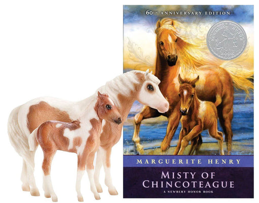 Misty of Chincoteague and Her Foal Stormy & Book Set - Jeffers - Animal & Pet Supplies > Animal & Nature Books