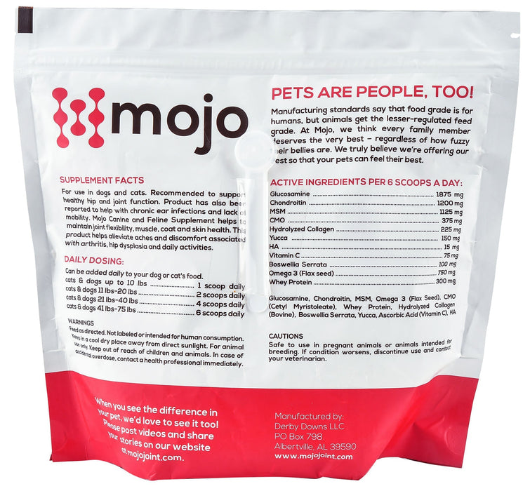 Mojo Canine + Feline Joint Supplement - Jeffers - Animal Health & Wellness > Joint Health