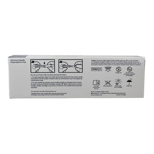 Monoject Needle, Polypropylene Hub, 22 g x 3/4' - Jeffers - Animal Health & Wellness > Medical Supplies