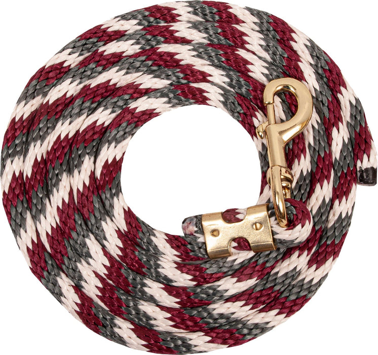 Mustang Colorful Poly Lead Rope with Bolt Snap - Jeffers - Horse Supplies > Horse Tack > Horse Halters