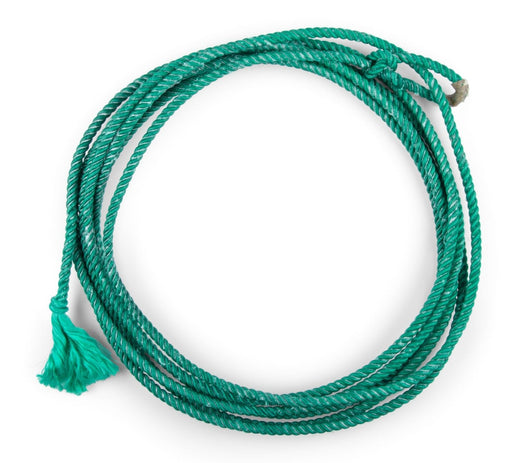 Mustang Little Looper Kids Rope w/ Rawhide Burner - Jeffers - Horse Supplies > Riding Apparel & Accessories > Ropes & Roping Equipment