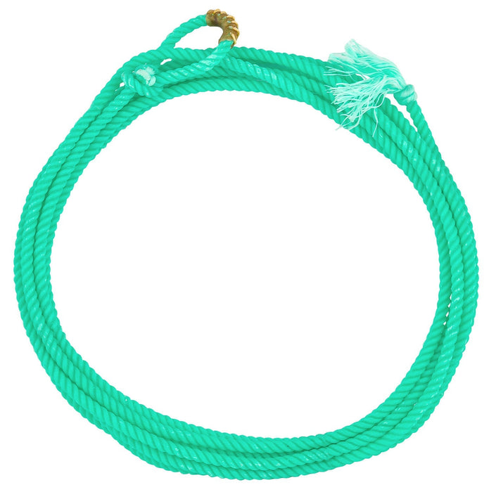 Mustang Little Looper Kids Rope w/ Rawhide Burner - Jeffers - Horse Supplies > Riding Apparel & Accessories > Ropes & Roping Equipment