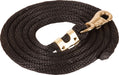 Mustang Solid Poly Lead Rope, Bull Snap - Jeffers - Horse Supplies > Horse Tack > Horse Halters