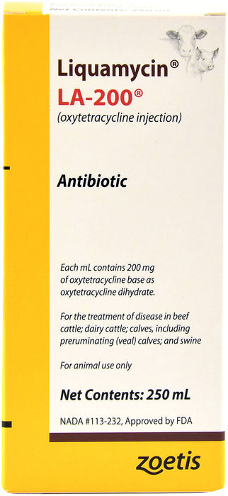 LA-200 (Liquamycin) - Liquamycin LA-200, 250 mL  