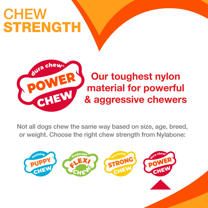 Nylabone Original Dura Chew, Medium/Wolf, 5.5"