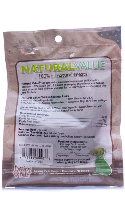 NaturalValue 100% Natural Treats - Jeffers - Dog Supplies > Dog Treats