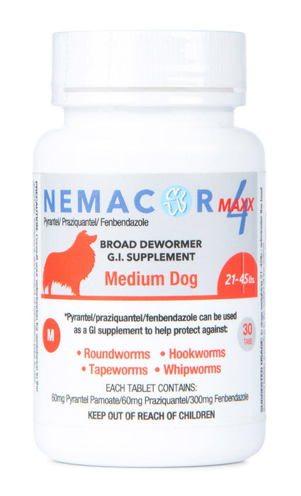 Nemacor Maxx 4 Dogs, Beef, 30 ct - Jeffers - Animal Health & Wellness > Medicine