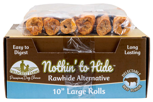 Nothin' to Hide Rawhide Alternative Dog Treats, 10' Roll - Jeffers - Dog Supplies > Dog Treats