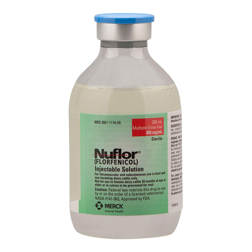 Nuflor Injectable Solution - Jeffers - Animal Health & Wellness > Medicine