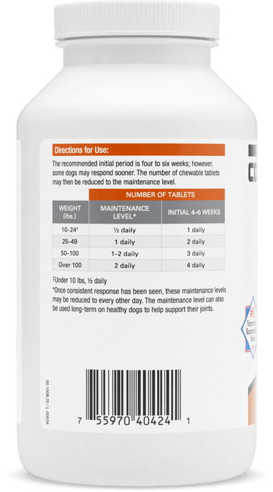Nutramax Cosequin DS Joint Health Supplement for Dogs Glucosamine and Chondroitin - Jeffers - Animal Health & Wellness > Joint Health