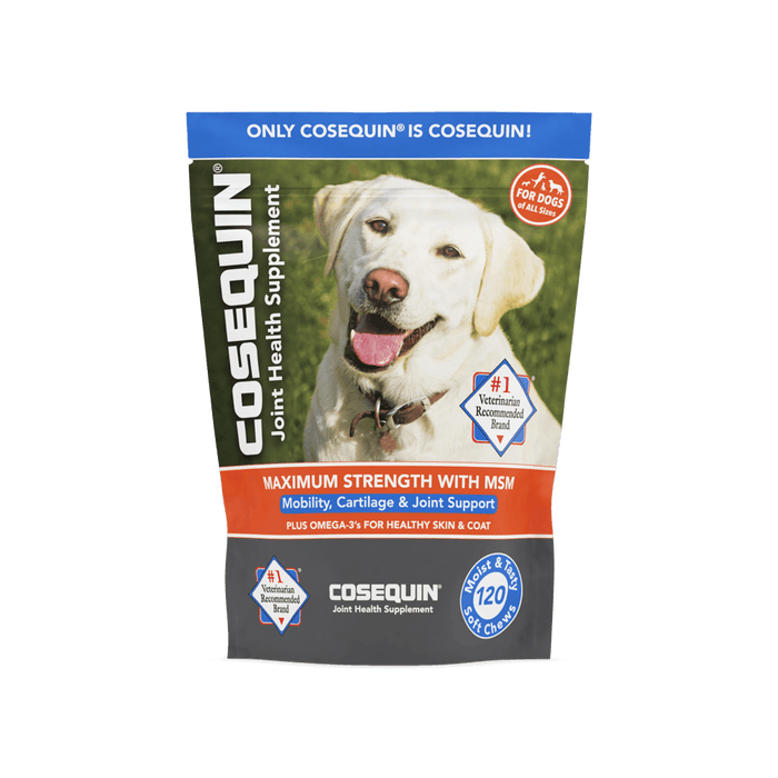 Nutramax Cosequin Joint Health Supplement for Dogs - With Glucosamine, Chondroitin, MSM, and Omega - 3's - Jeffers - Animal Health & Wellness > Joint Health