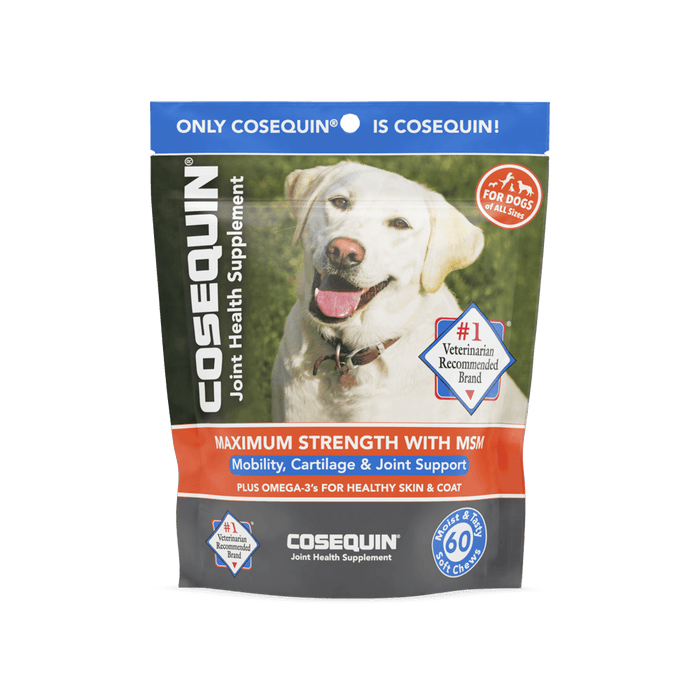 Nutramax Cosequin Joint Health Supplement for Dogs - With Glucosamine, Chondroitin, MSM, and Omega - 3's - Jeffers - Animal Health & Wellness > Joint Health