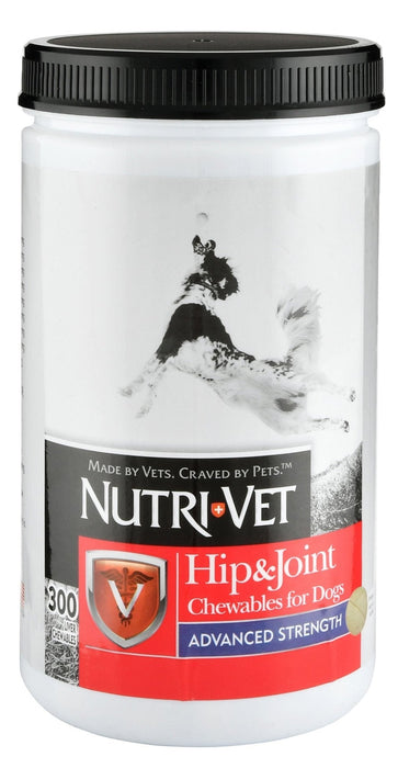 Nutri - Vet Hip & Joint Advanced Strength Chewables for Dogs - Jeffers - Animal Health & Wellness > Joint Health