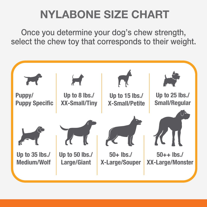 Nylabone Dental Chew Bone - Jeffers - Dog Supplies > Dog Toys