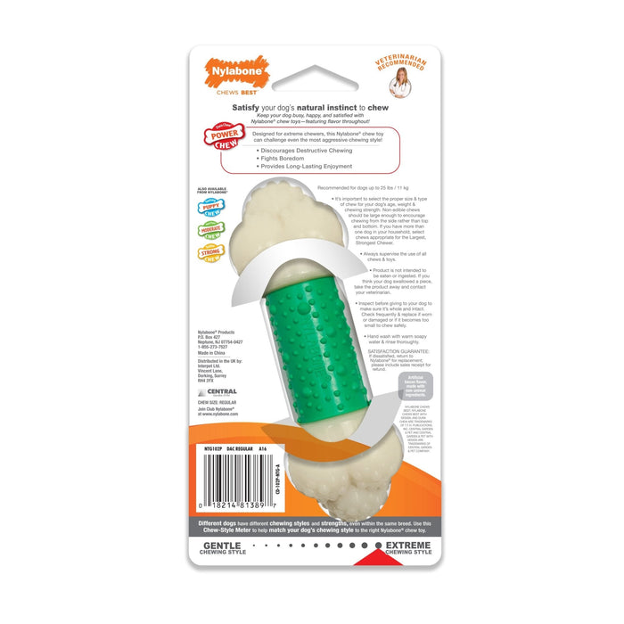 Nylabone Double Action Chew - Jeffers - Dog Supplies > Dog Toys